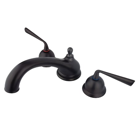 Roman Tub Faucet, Oil Rubbed Bronze, Deck Mount MPN:KS3355ZL