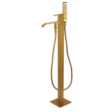 Freestanding Tub Faucet, Brushed Brass, Freestanding MPN:KS4137QLL