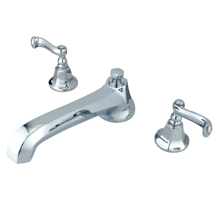 Roman Tub Faucet, Polished Chrome, Deck Mount MPN:KS4301FL