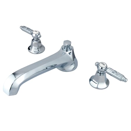 Roman Tub Faucet, Polished Chrome, Deck Mount MPN:KS4301GL