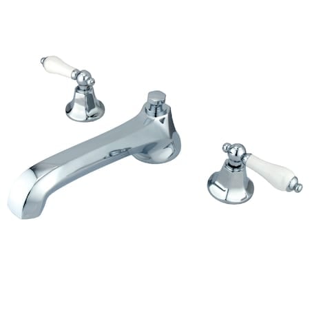Roman Tub Faucet, Polished Chrome, Deck Mount MPN:KS4301PL
