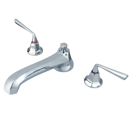 Roman Tub Faucet, Polished Chrome, Deck Mount MPN:KS4301ZL