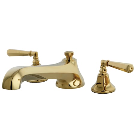 Roman Tub Faucet, Polished Brass, Deck Mount MPN:KS4302HL