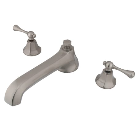 Roman Tub Faucet, Brushed Nickel, Deck Mount MPN:KS4308BL