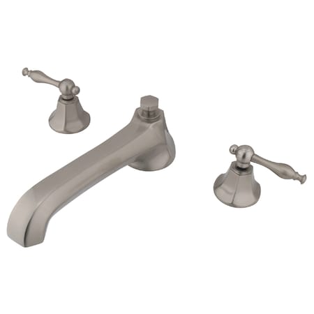 Roman Tub Faucet, Brushed Nickel, Deck Mount MPN:KS4308NL
