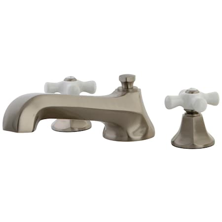 KS4308PX Roman Tub Filler Porcelain Cross Handle MPN:KS4308PX