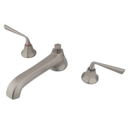 Roman Tub Faucet, Brushed Nickel, Deck Mount MPN:KS4308ZL
