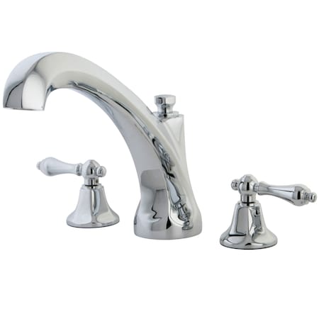 Roman Tub Faucet, Polished Chrome, Deck Mount MPN:KS4321AL