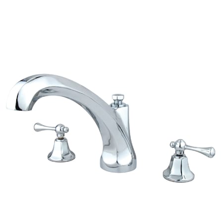 Roman Tub Faucet, Polished Chrome, Deck Mount MPN:KS4321BL