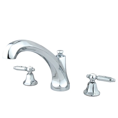 Roman Tub Faucet, Polished Chrome, Deck Mount MPN:KS4321GL