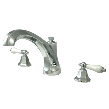 Roman Tub Faucet, Polished Chrome, Deck Mount MPN:KS4321PL