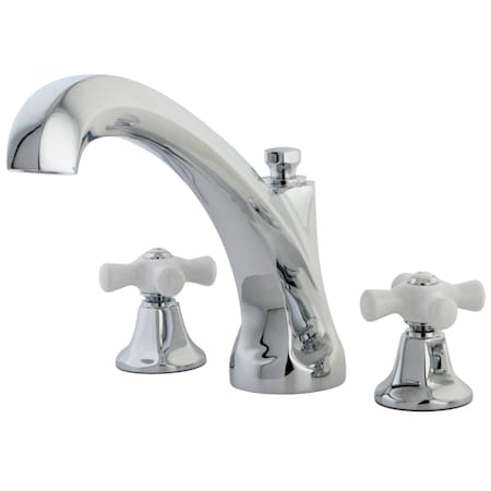 KS4321PX Roman Tub Filler Porcelain Cross Handle MPN:KS4321PX