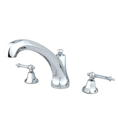 Roman Tub Faucet, Polished Chrome, Deck Mount MPN:KS4321TL