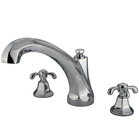 Roman Tub Faucet, Polished Chrome, Deck Mount MPN:KS4321TX