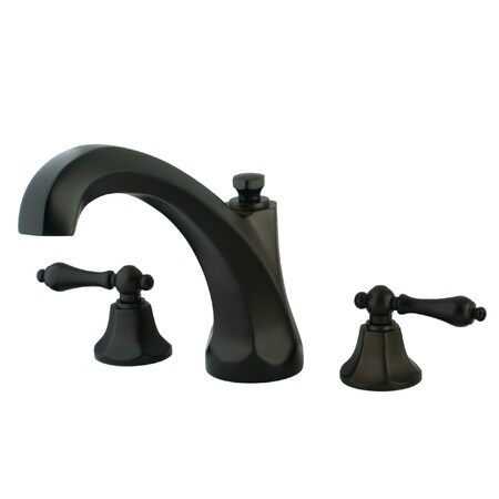 Roman Tub Faucet, Oil Rubbed Bronze, Deck Mount MPN:KS4325AL
