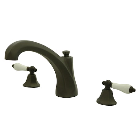 Roman Tub Faucet, Oil Rubbed Bronze, Deck Mount MPN:KS4325PL