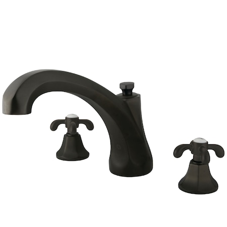 Roman Tub Faucet, Oil Rubbed Bronze, Deck Mount MPN:KS4325TX
