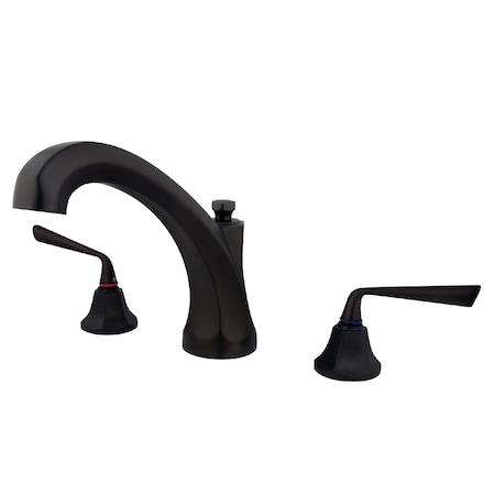 Roman Tub Faucet, Oil Rubbed Bronze, Deck Mount MPN:KS4325ZL