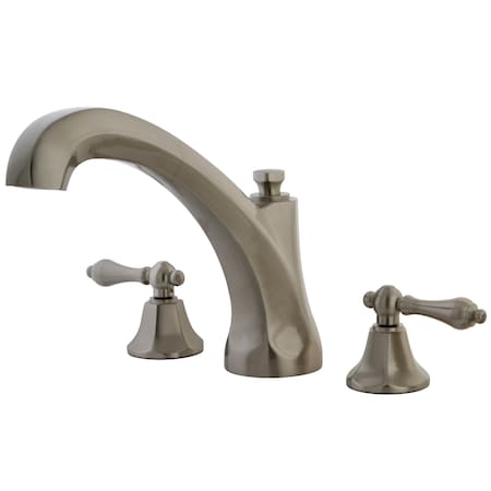Roman Tub Faucet, Brushed Nickel, Deck Mount MPN:KS4328AL