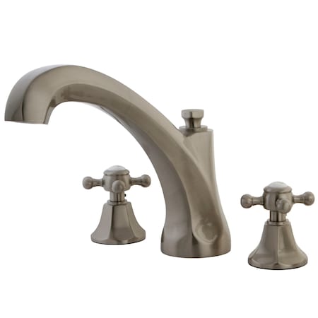 KS4328BX Roman Tub Filler Metal Cross Handles MPN:KS4328BX