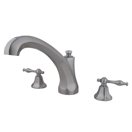 Roman Tub Faucet, Brushed Nickel, Deck Mount MPN:KS4328NL
