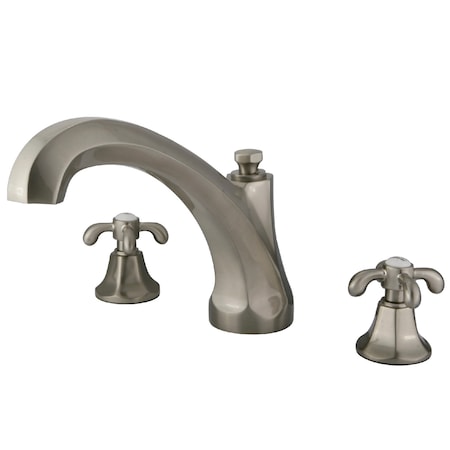 Roman Tub Faucet, Brushed Nickel, Deck Mount MPN:KS4328TX