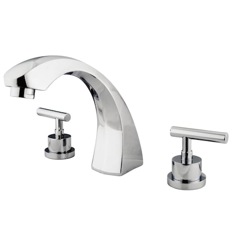 Roman Tub Faucet, Polished Chrome, Deck Mount MPN:KS4361CML