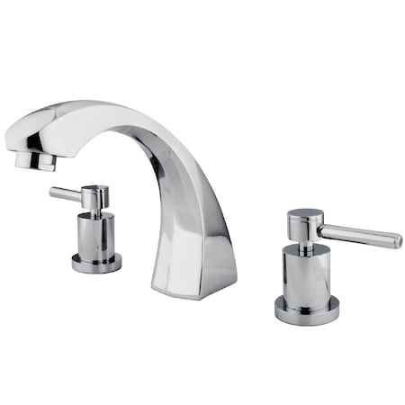 Roman Tub Faucet, Polished Chrome, Deck Mount MPN:KS4361DL