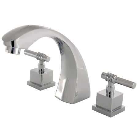 Roman Tub Faucet, Polished Chrome, Deck Mount MPN:KS4361QL