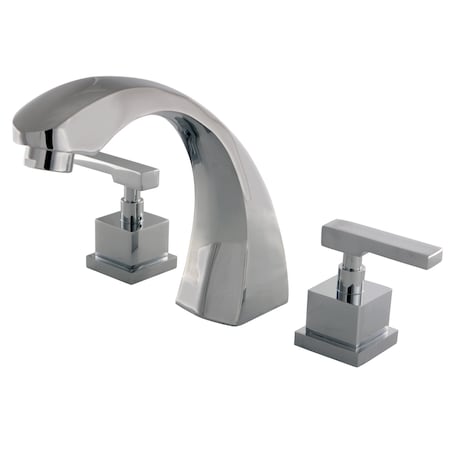 Roman Tub Faucet, Polished Chrome, Deck Mount MPN:KS4361QLL