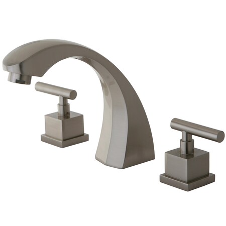 Roman Tub Faucet, Brushed Nickel, Deck Mount MPN:KS4368CQL