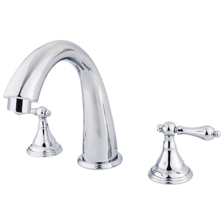 Roman Tub Faucet, Polished Chrome, Deck Mount MPN:KS5361AL