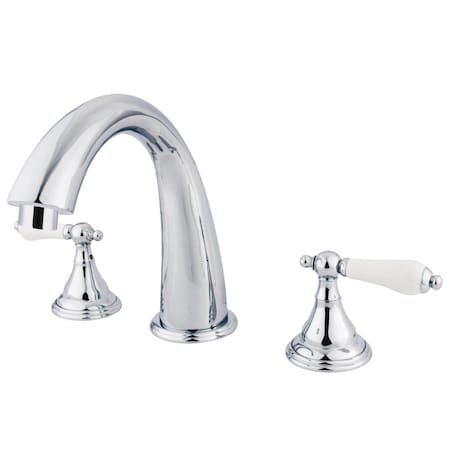 Roman Tub Faucet, Polished Chrome, Deck Mount MPN:KS5361PL