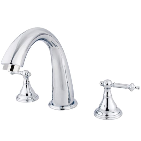 Roman Tub Faucet, Polished Chrome, Deck Mount MPN:KS5361TL