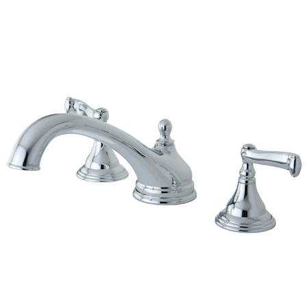 Roman Tub Faucet, Polished Chrome, Deck Mount MPN:KS5531FL