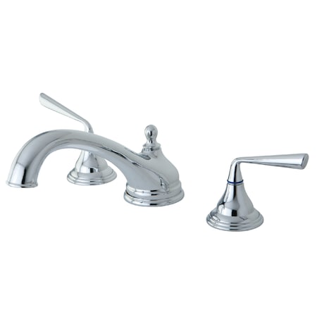 Roman Tub Faucet, Polished Chrome, Deck Mount MPN:KS5531ZL