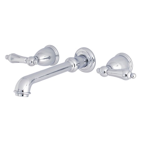 Roman Tub Faucet, Polished Chrome, Wall Mount MPN:KS7021AL