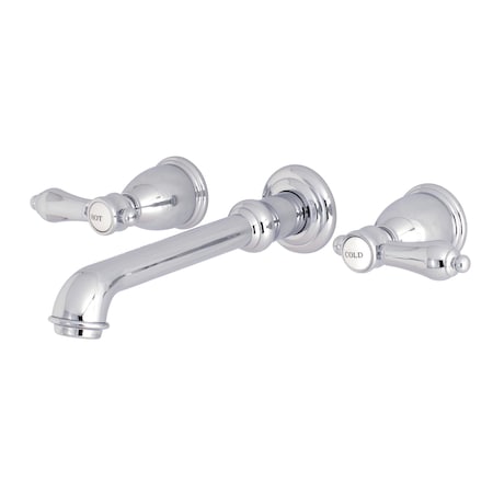 Roman Tub Faucet, Polished Chrome, Wall Mount MPN:KS7021BAL