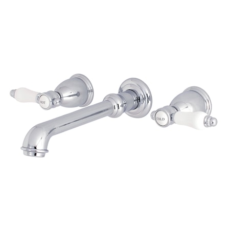 Roman Tub Faucet, Polished Chrome, Wall Mount MPN:KS7021BPL
