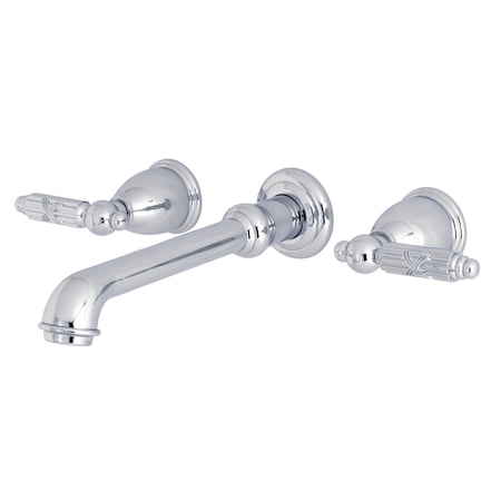 Roman Tub Faucet, Polished Chrome, Wall Mount MPN:KS7021GL