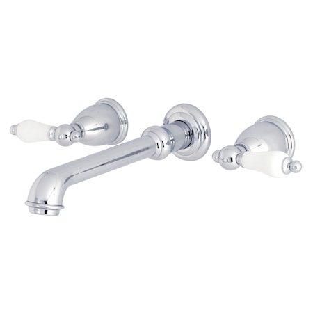 Roman Tub Faucet, Polished Chrome, Wall Mount MPN:KS7021PL