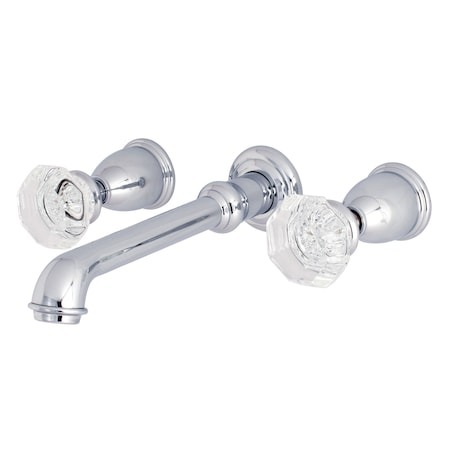 Roman Tub Faucet, Polished Chrome, Wall Mount MPN:KS7021WCL