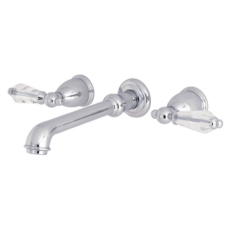 Roman Tub Faucet, Polished Chrome, Wall Mount MPN:KS7021WLL