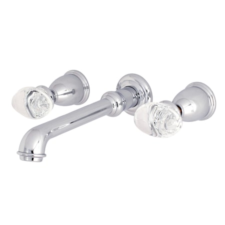 Roman Tub Faucet, Polished Chrome, Wall Mount MPN:KS7021WVL