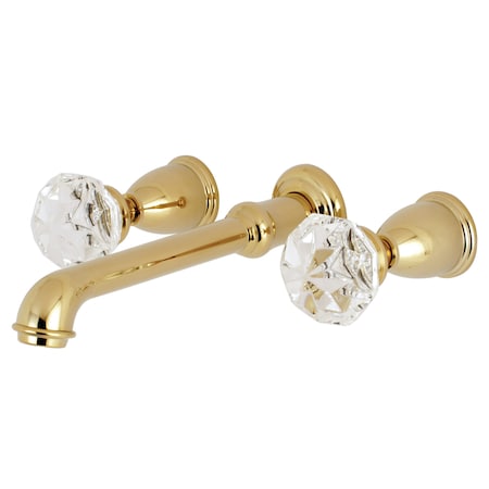 Roman Tub Faucet, Polished Brass, Wall Mount MPN:KS7022KWL