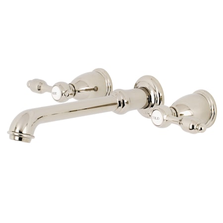 Roman Tub Faucet, Polished Nickel, Wall Mount MPN:KS7026TAL