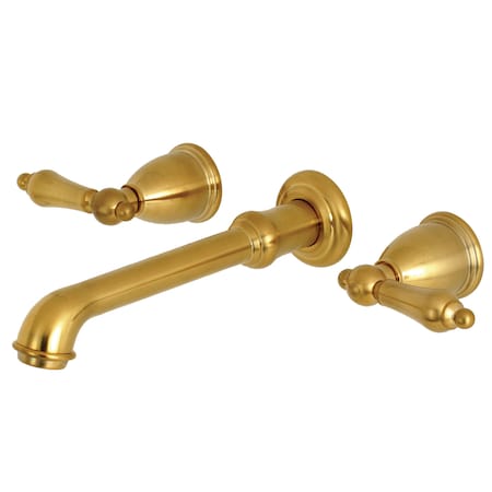 Roman Tub Faucet, Brushed Brass, Wall Mount MPN:KS7027AL