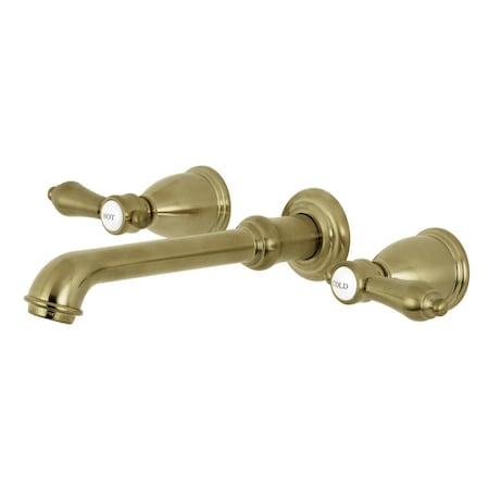 Roman Tub Faucet, Brushed Brass, Wall Mount MPN:KS7027BAL