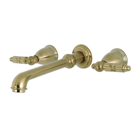 Roman Tub Faucet, Brushed Brass, Wall Mount MPN:KS7027GL