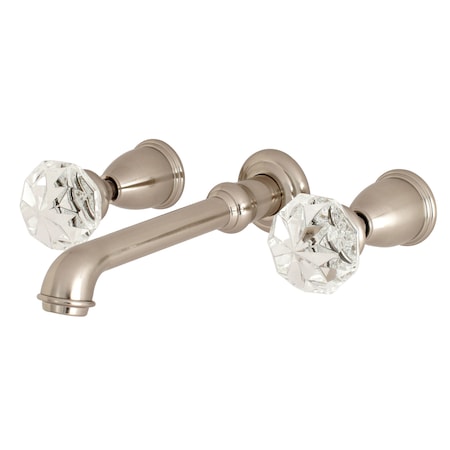 Roman Tub Faucet, Brushed Nickel, Wall Mount MPN:KS7028KWL